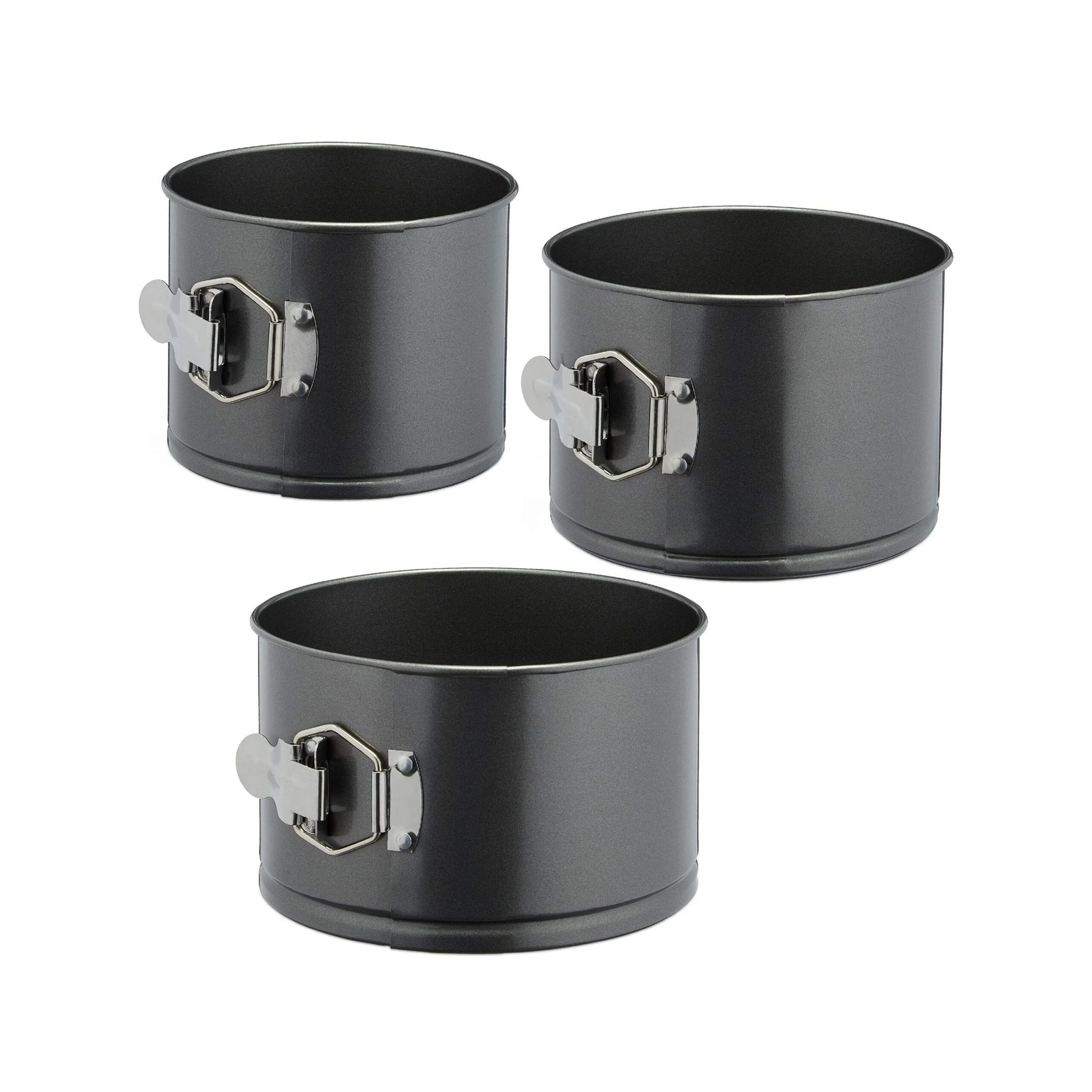 Relaxdays Springformen hoch 3er Set