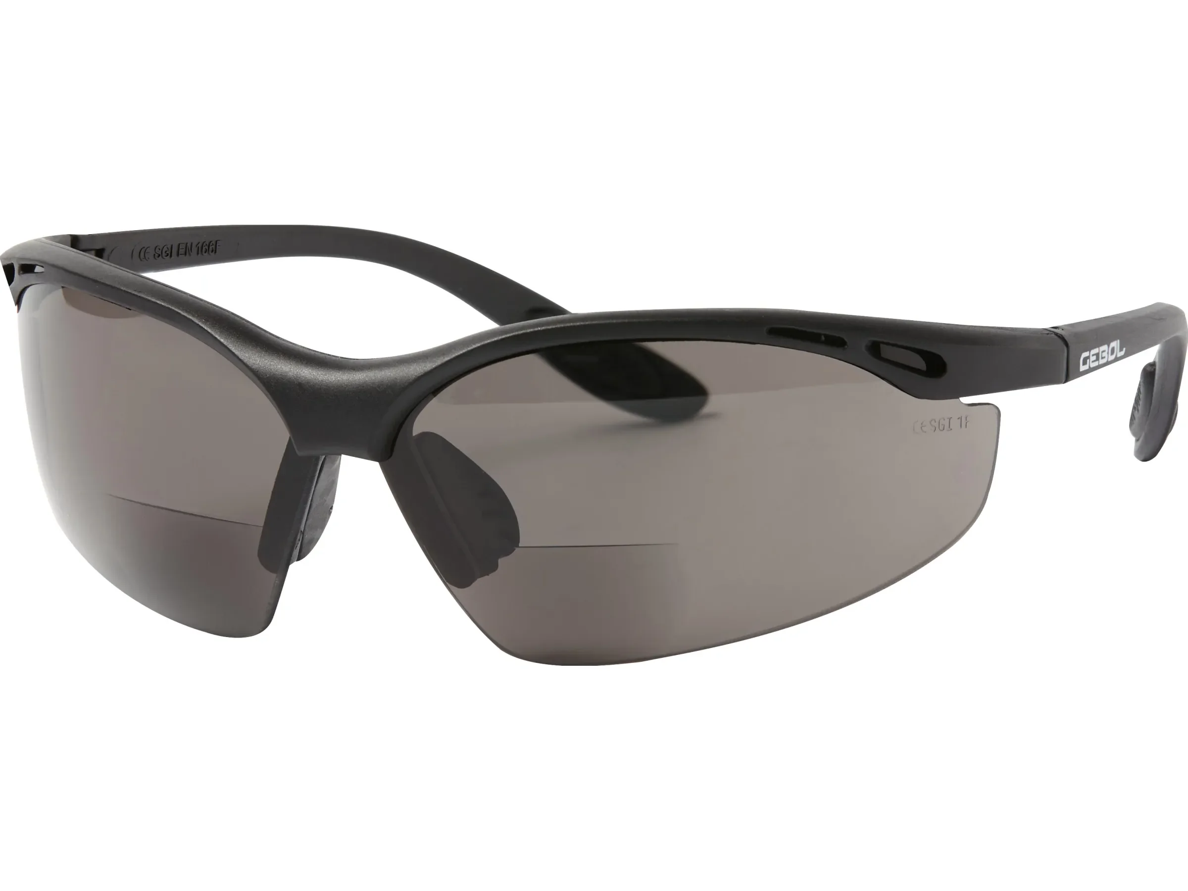 GEBOL Schutz-Lesebrille Reader +2,5 grau