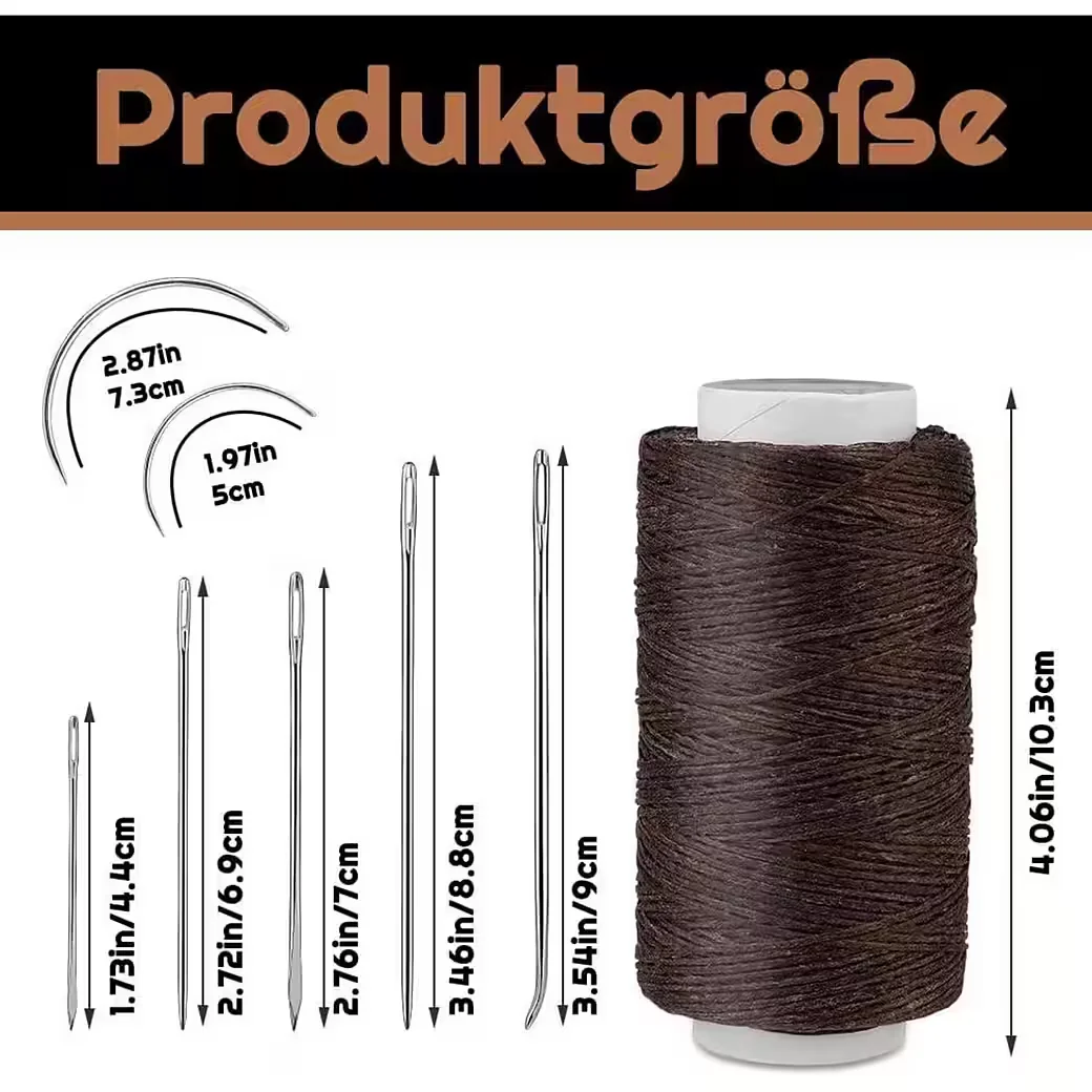 LUXUSKOLLEKTION Nähnadeln für Leder Handnähnadeln Set