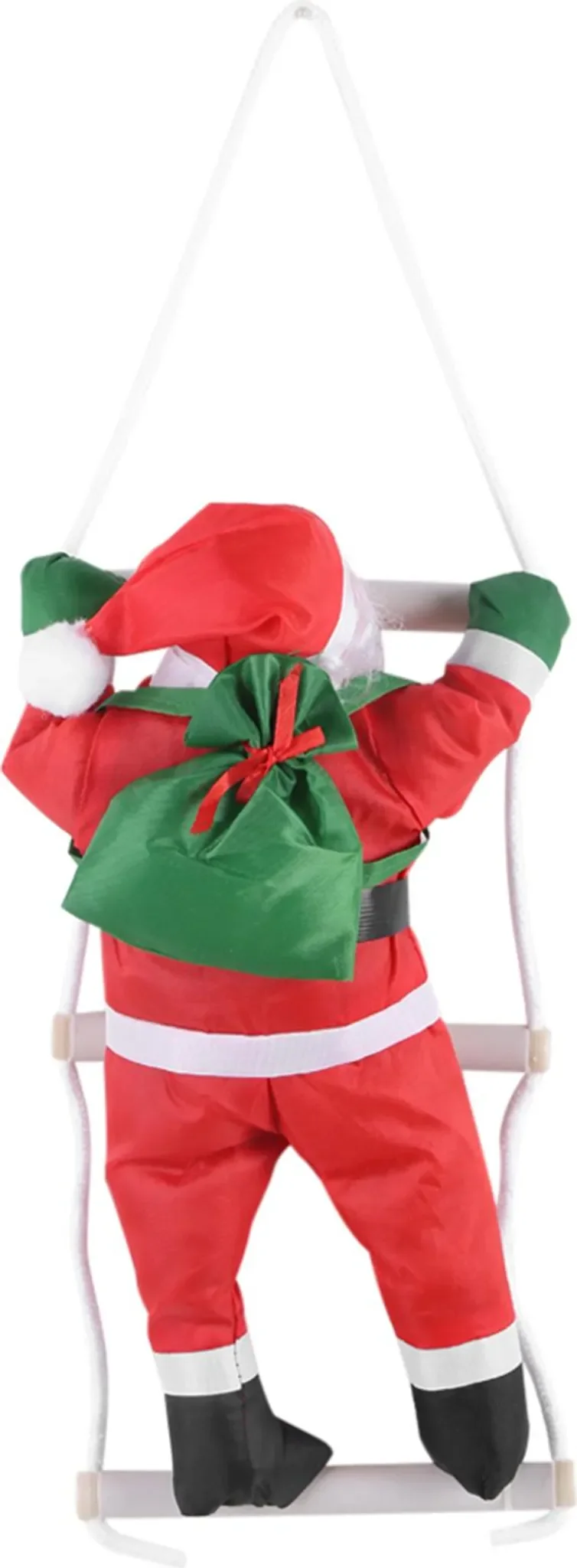 Kletternder Weihnachtsmann – Dekoration zum Aufhängen