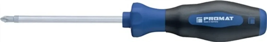 PROMAT Kreuzschlitz Schraubendreher PH3 150 mm Mehrkomponenten-Heft