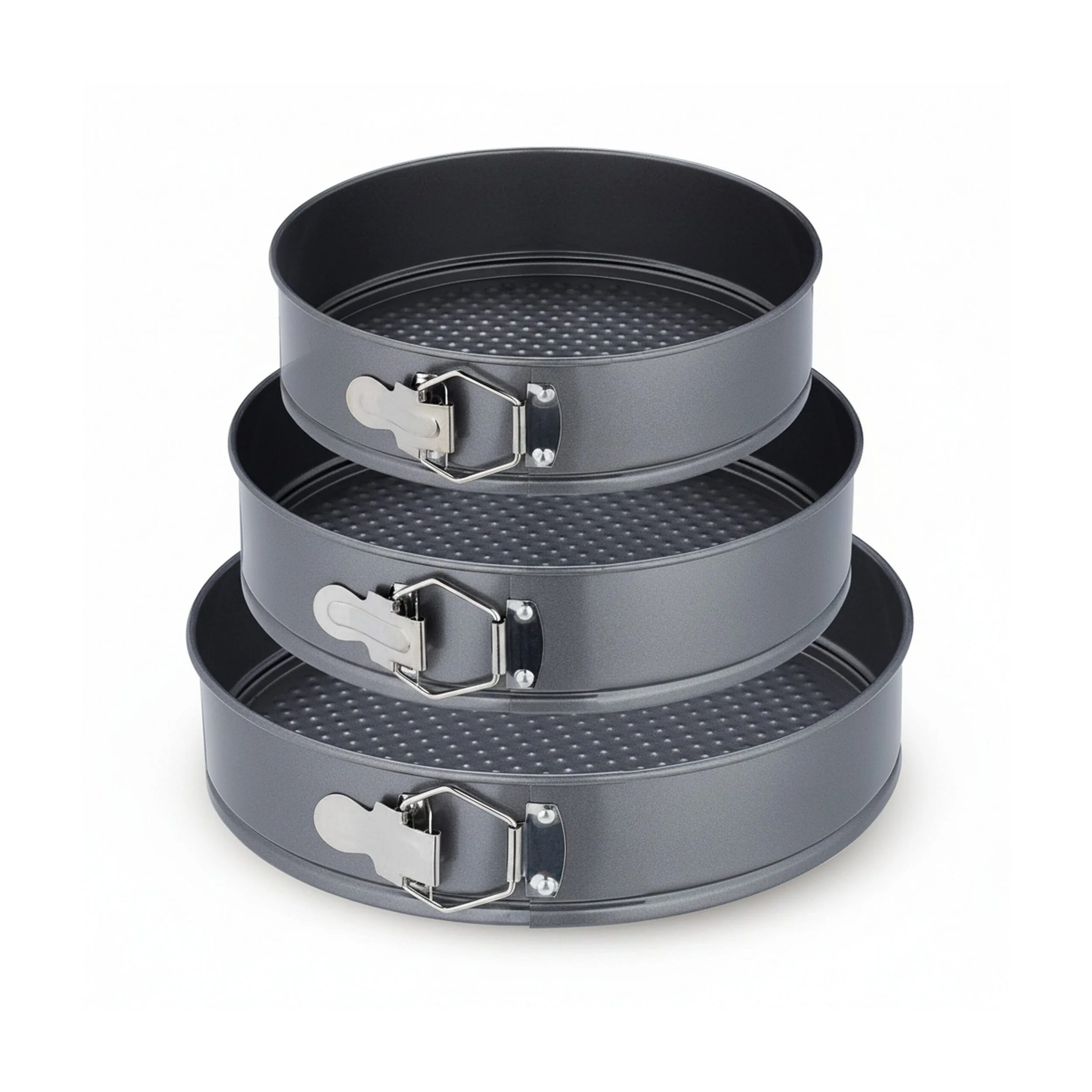 Relaxdays Springform Set 3 teilig Backformen
