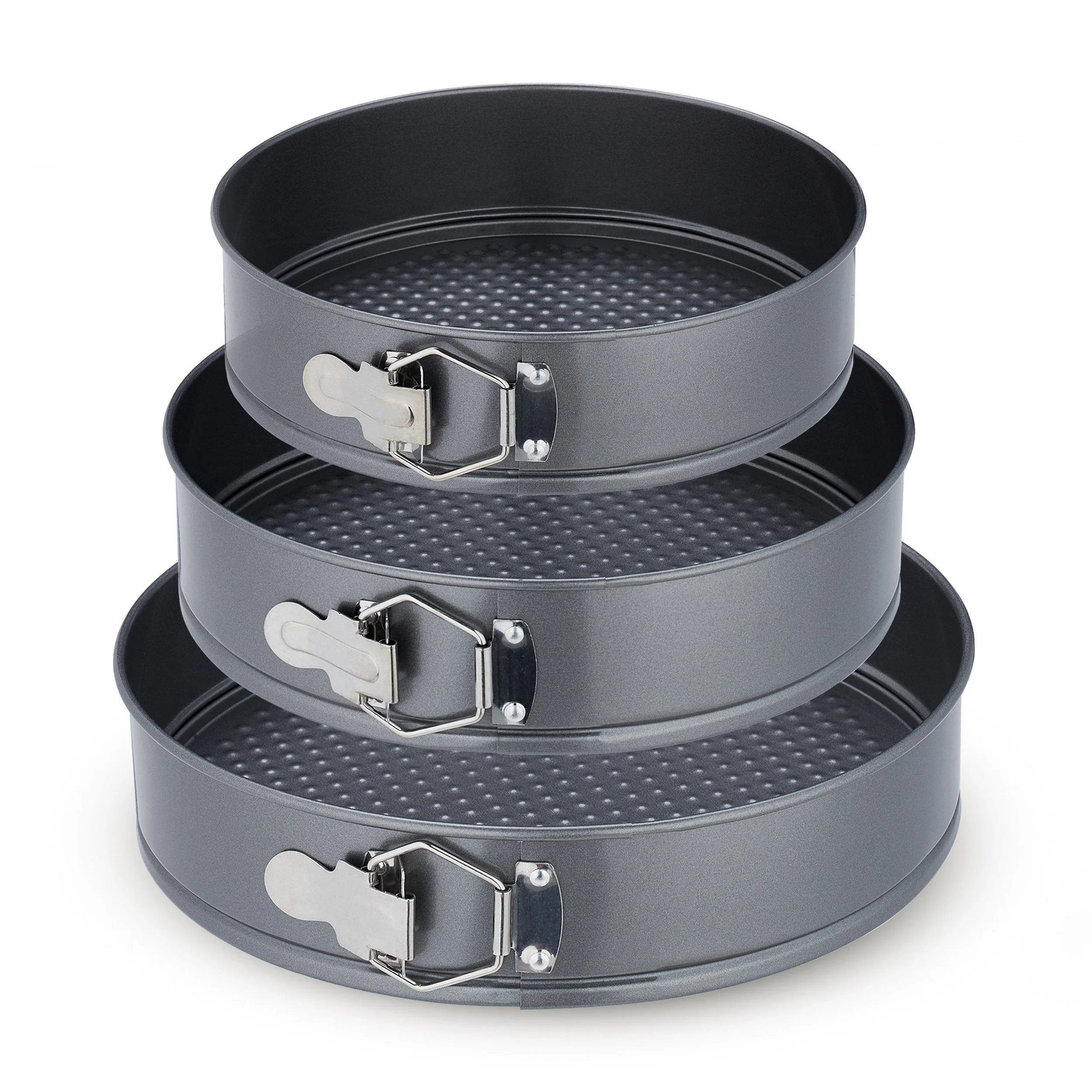 Relaxdays Springform Set 3 teilig Backformen