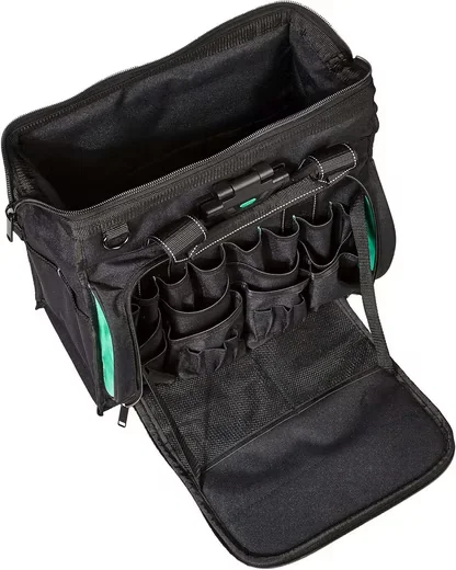 MUSTBAU Werkzeugtasche mit LED Beleuchtung Organizer