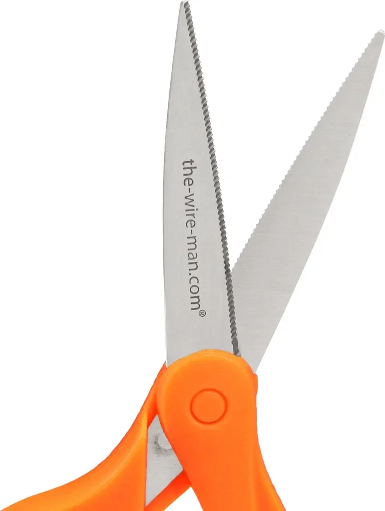 H und R GmbH Allzweckschere 20 cm Haushalt Büro Papier geriffelt