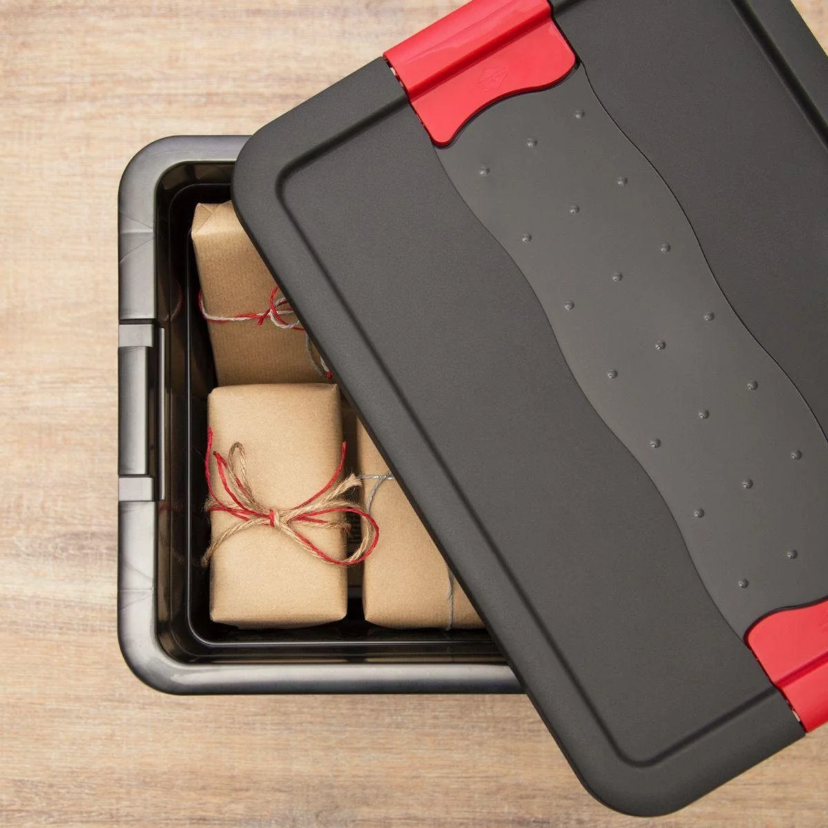 KEEEPER eckhart Transportbox 83 l mit Deckel Schiebeverschluss stabil