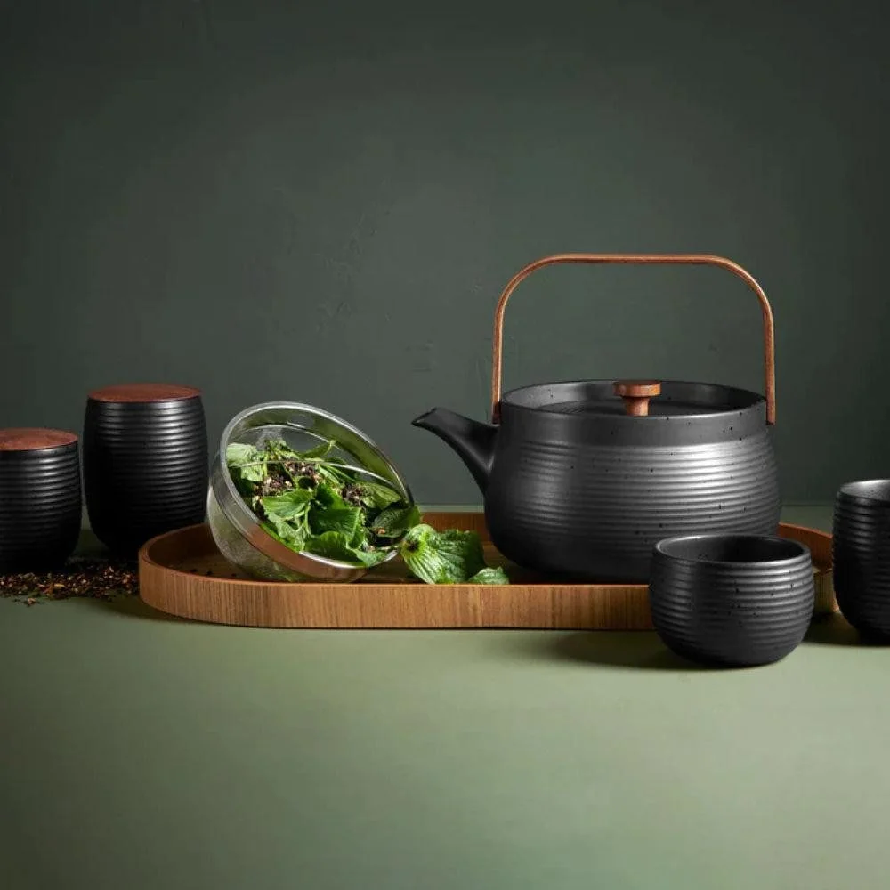 ASA SELECTION Schüssel kitchen'art Japandi Schwarz 600 ml