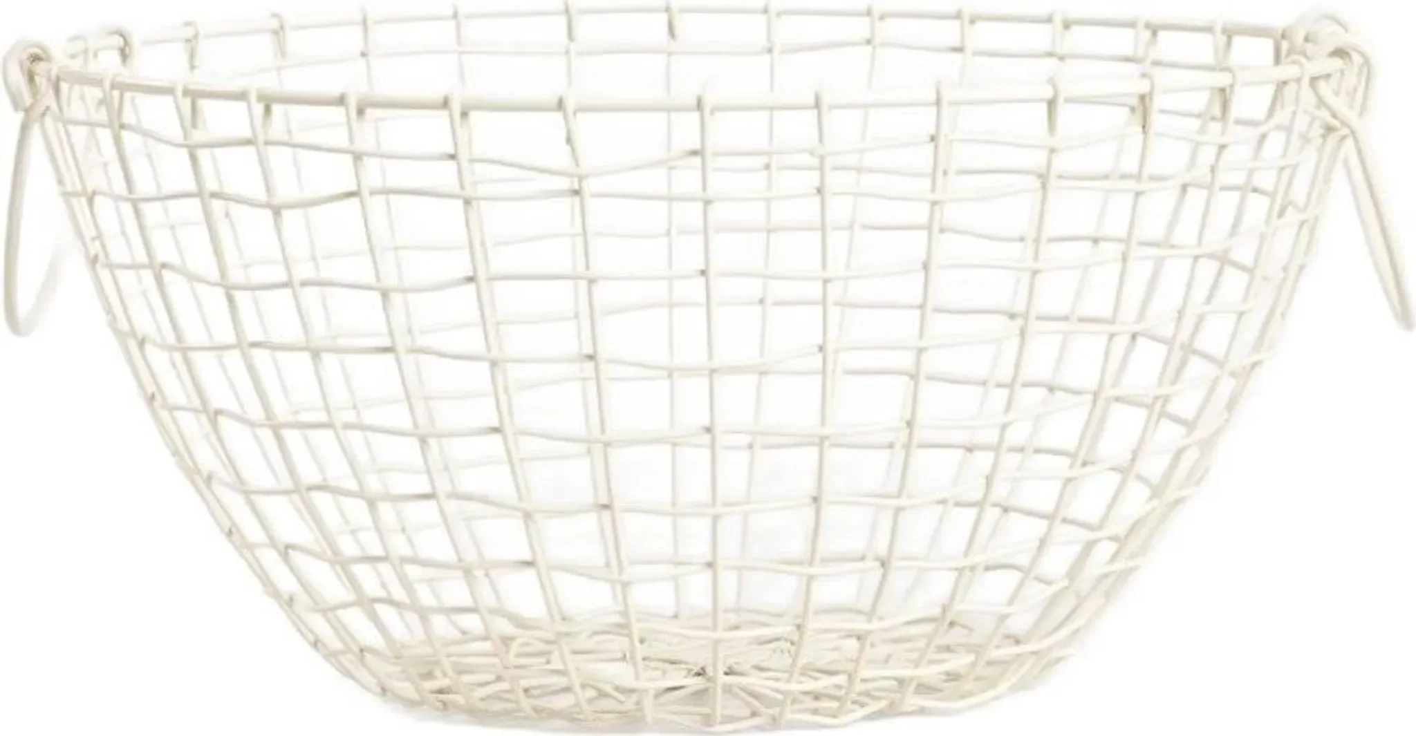 Großer Korb DENALI – cremefarben, 32 × 15,5 cm