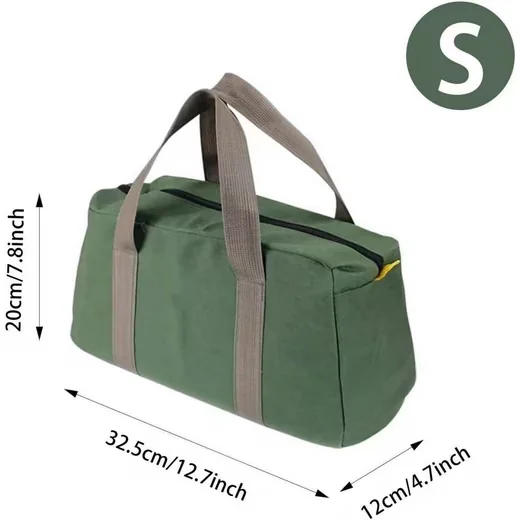 LUXUSKOLLEKTION Werkzeugtasche 12 Zoll Leinwand wasserfest Organizer