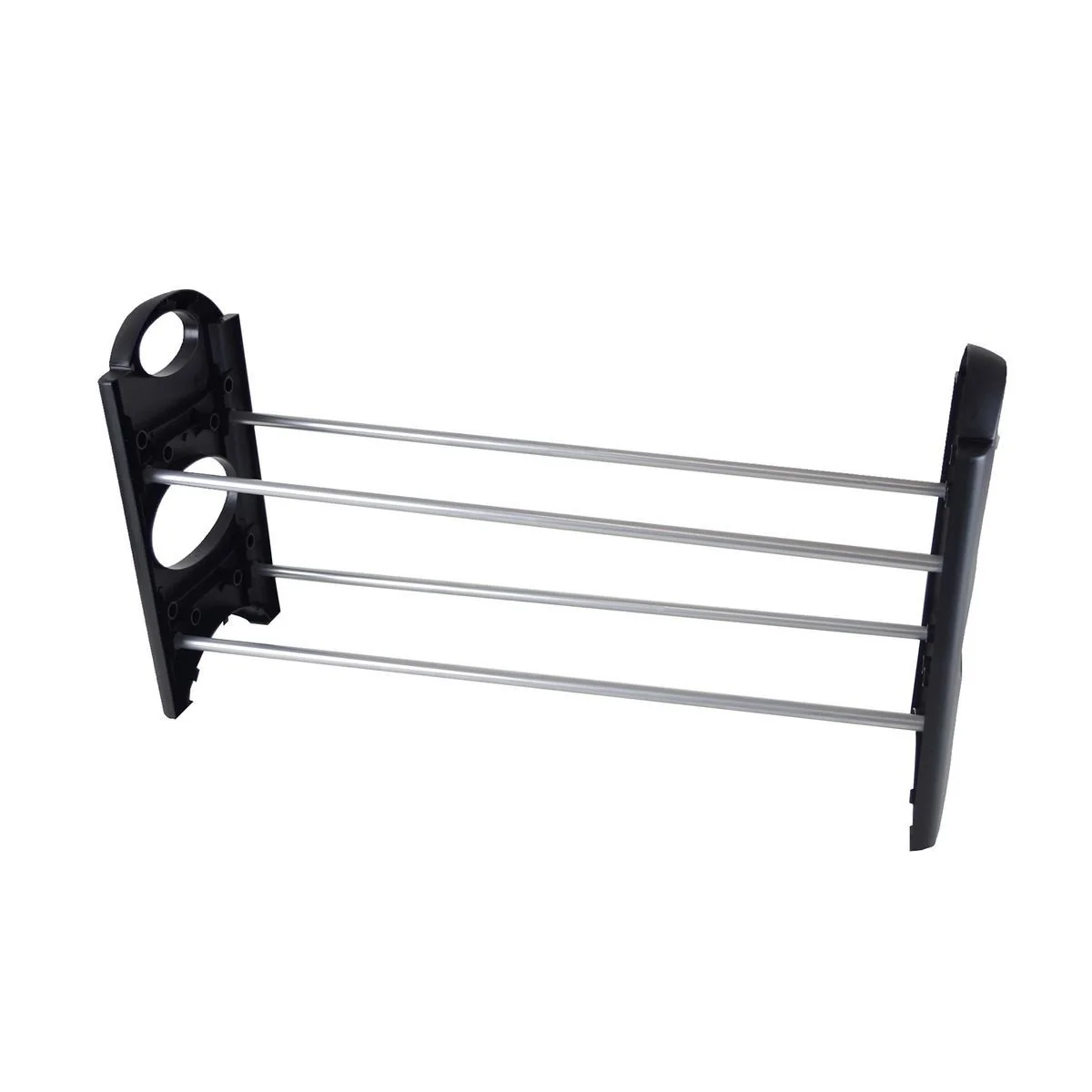 BENSON Schuhregal Schuhablage Metall 2 Ablagen 64x20x34 cm