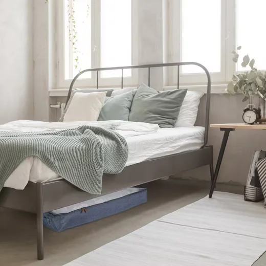Relaxdays Unterbettkommoden 3er Set Aufbewahrungsboxen