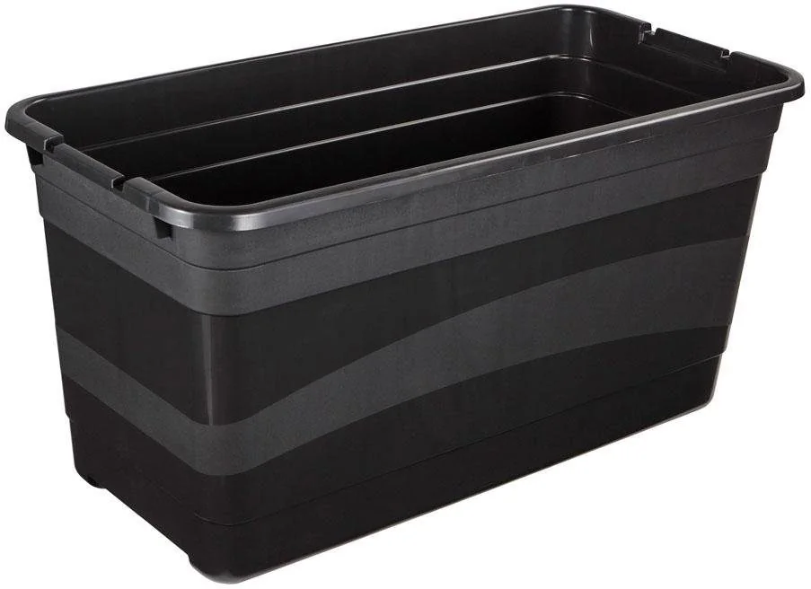 KEEEPER eckhart Transportbox 83 l mit Deckel Schiebeverschluss stabil