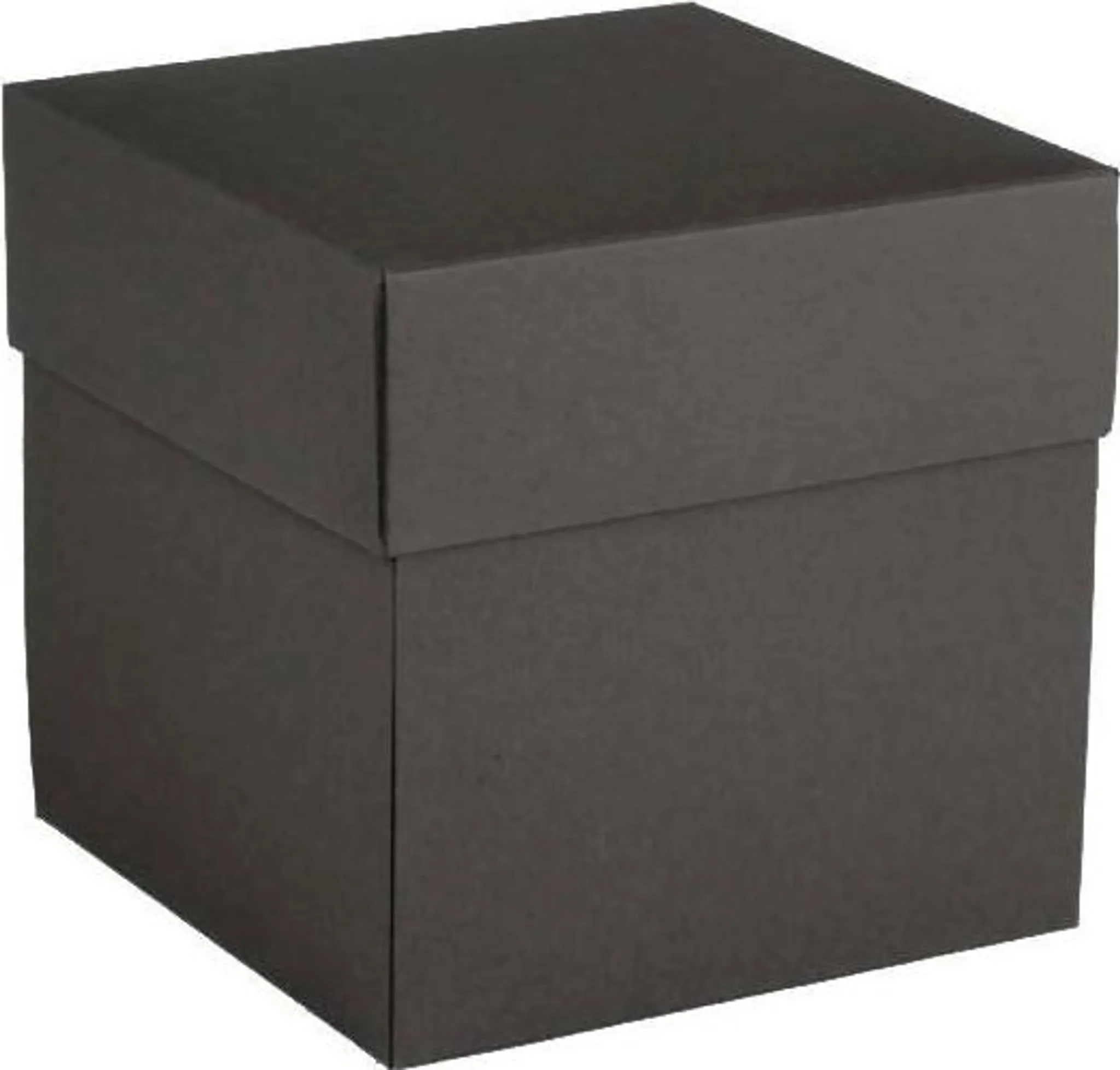 Exploding Box Geschenkbox – Grau, quadratisch