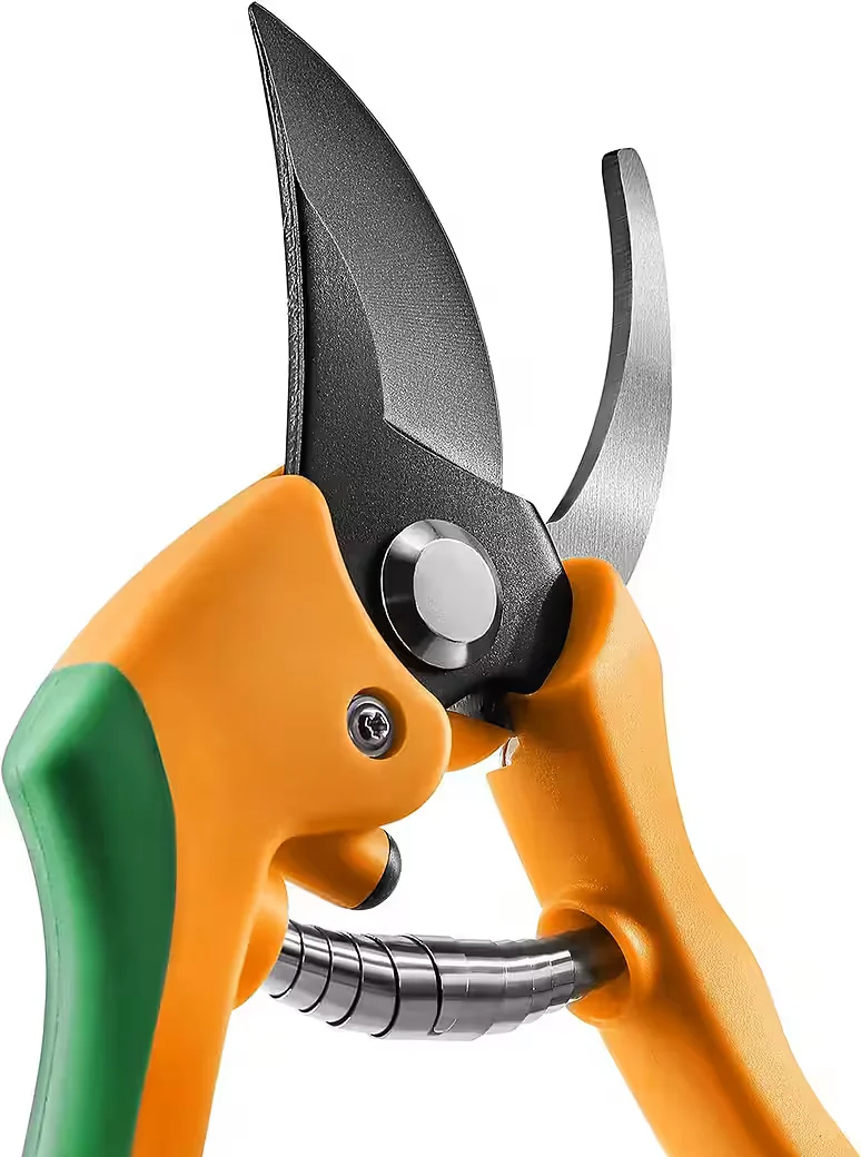 GRÜNTEK Gartenschere Flamingo, variable Öffnung, Schnitt bis 19 mm
