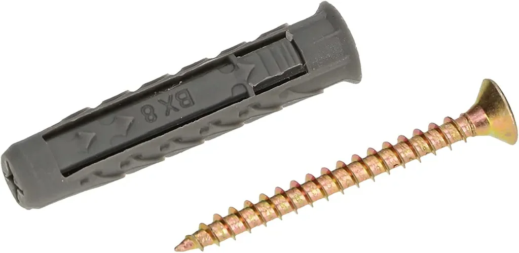 KOTARBAU Universaldübel mit Holzschrauben 20 Stk 8x40 mm