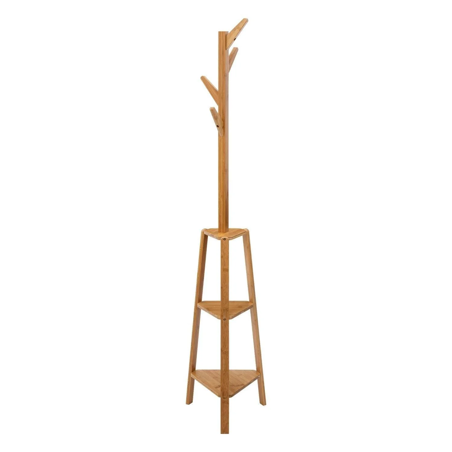5FIVE SIMPLY SMART Garderobenständer Baum aus Bambus 177 cm