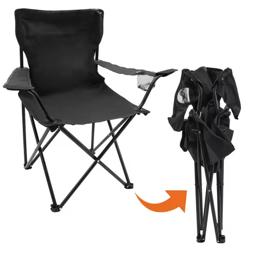 Spetebo Campingsitzgruppe Tisch und 2 Stühle für Garten und Camping