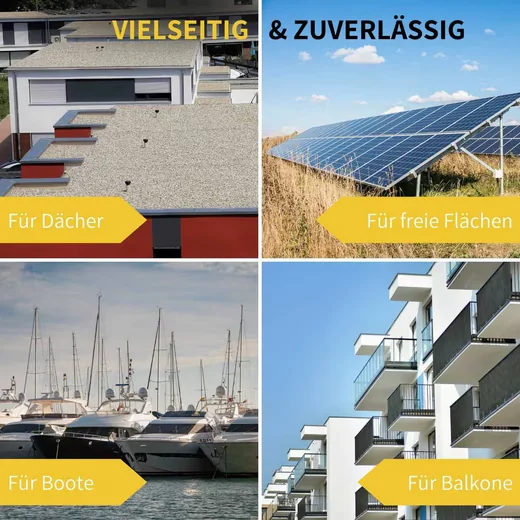 AVOLTIK Solarmodul L-Winkel 90 Grad Schienenverbinder Edelstahl