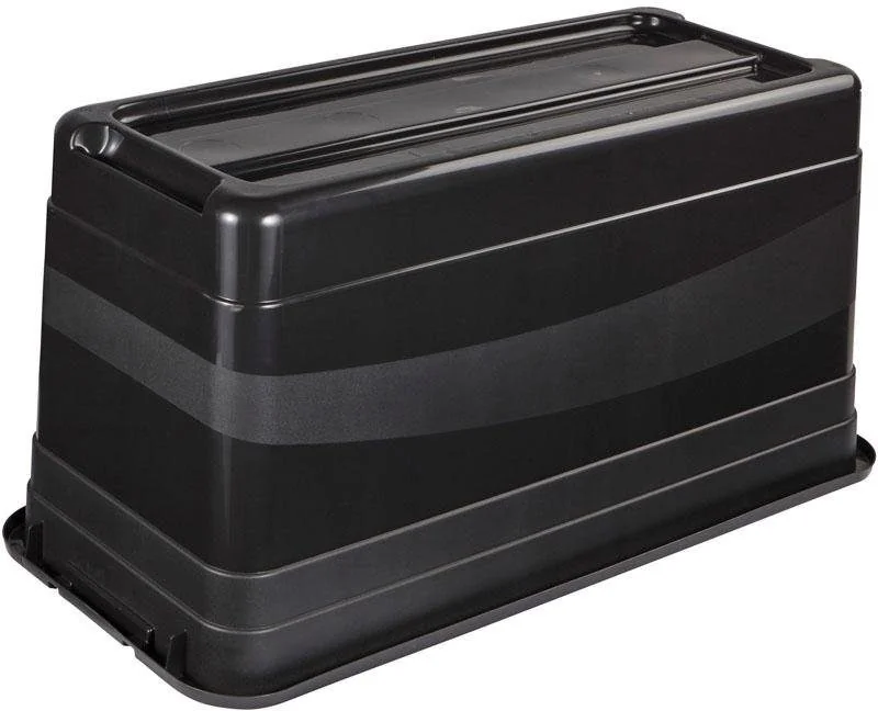 KEEEPER eckhart Transportbox 83 l mit Deckel Schiebeverschluss stabil