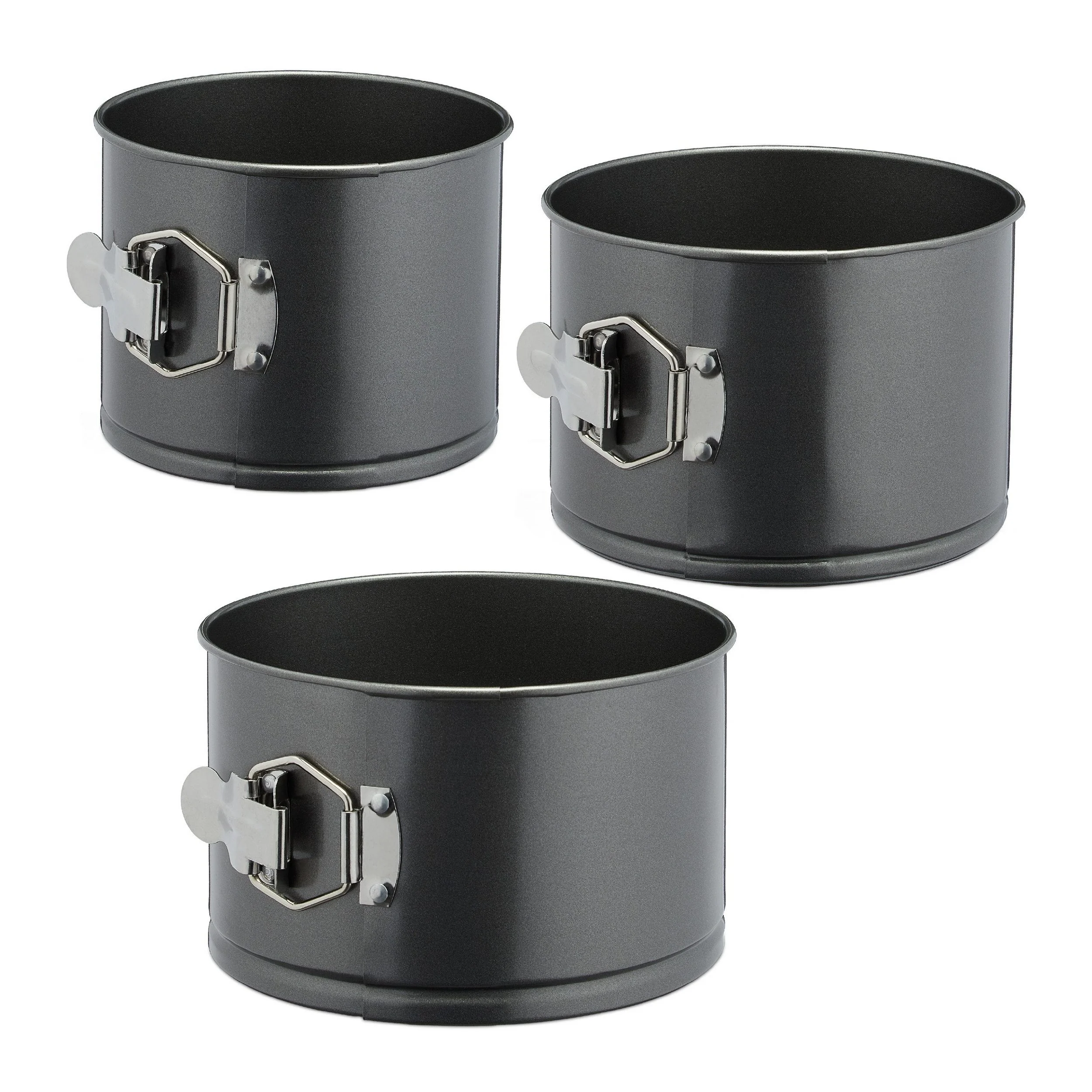 Relaxdays Springformen hoch 3er Set