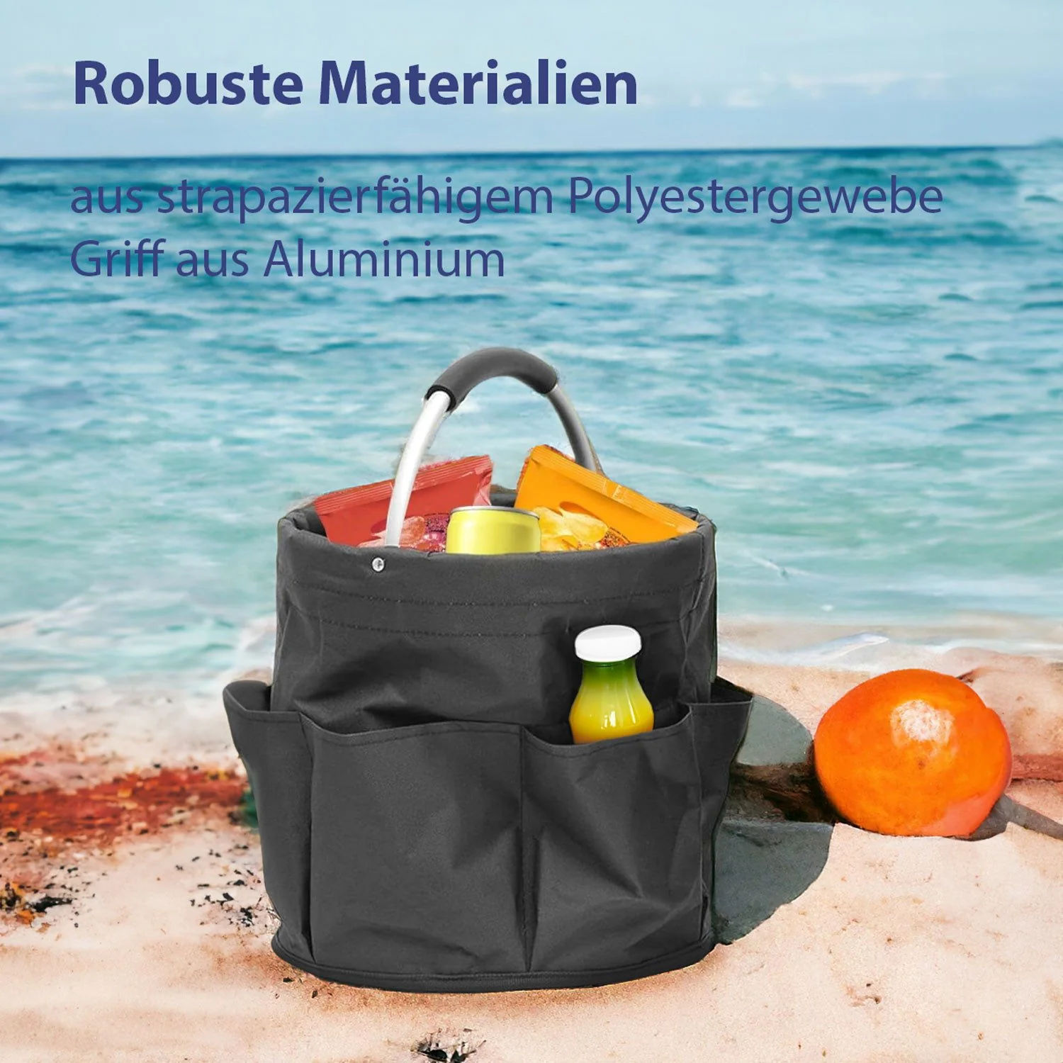 OSOLTUS Gartengerätetasche Werkzeugkorb Aufbewahrungskorb Gartenkorb