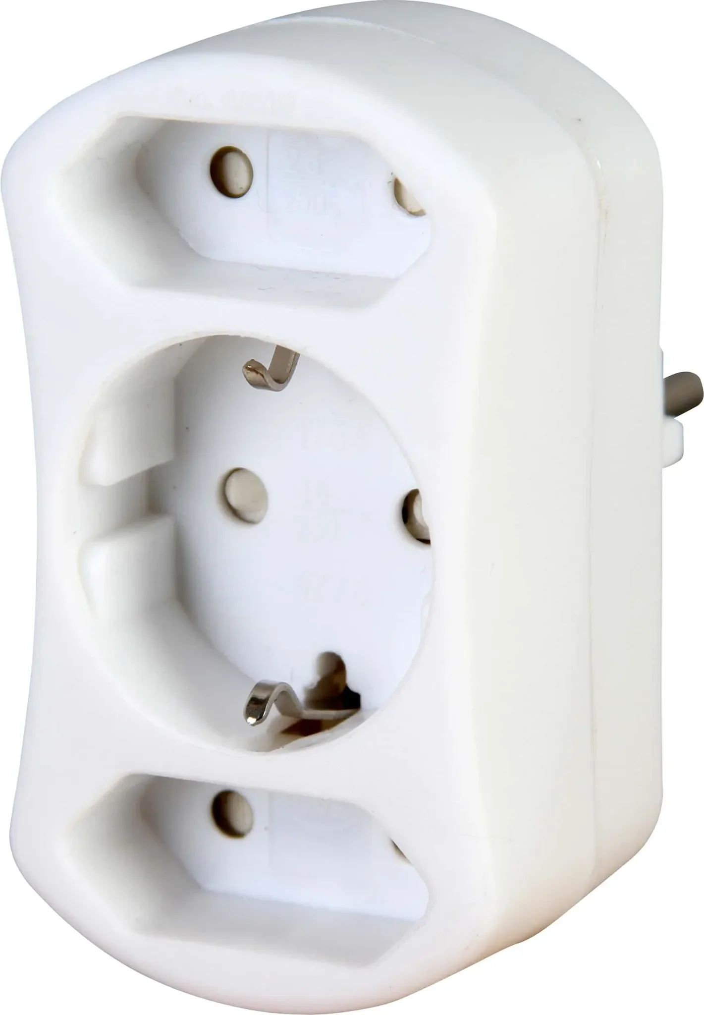 Europa- & Schutzkontaktadapter – 2× Euro + 1× Schuko