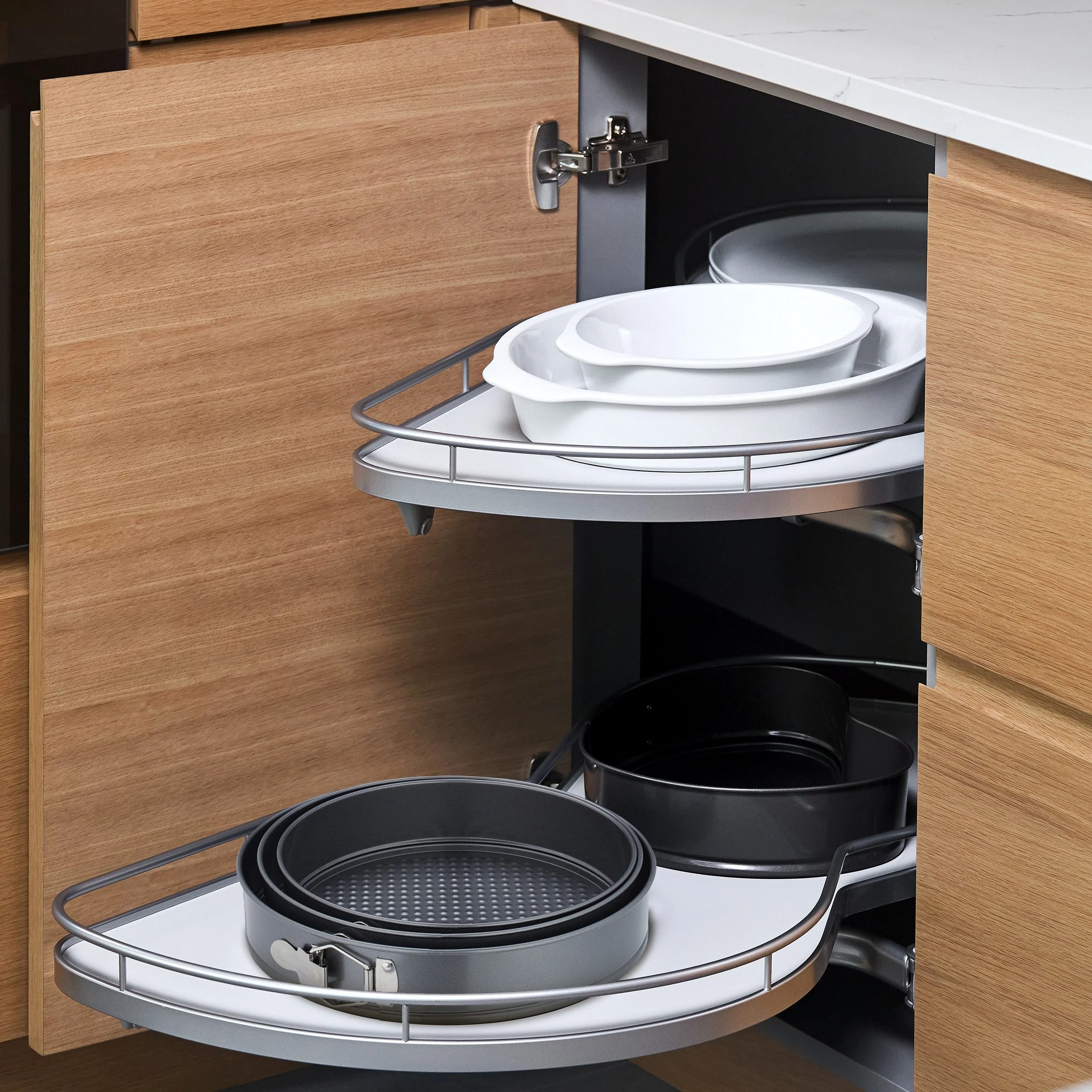 Relaxdays Springform Set 3 teilig Backformen