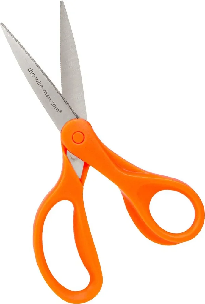 H und R GmbH Allzweckschere 20 cm Haushalt Büro Papier geriffelt
