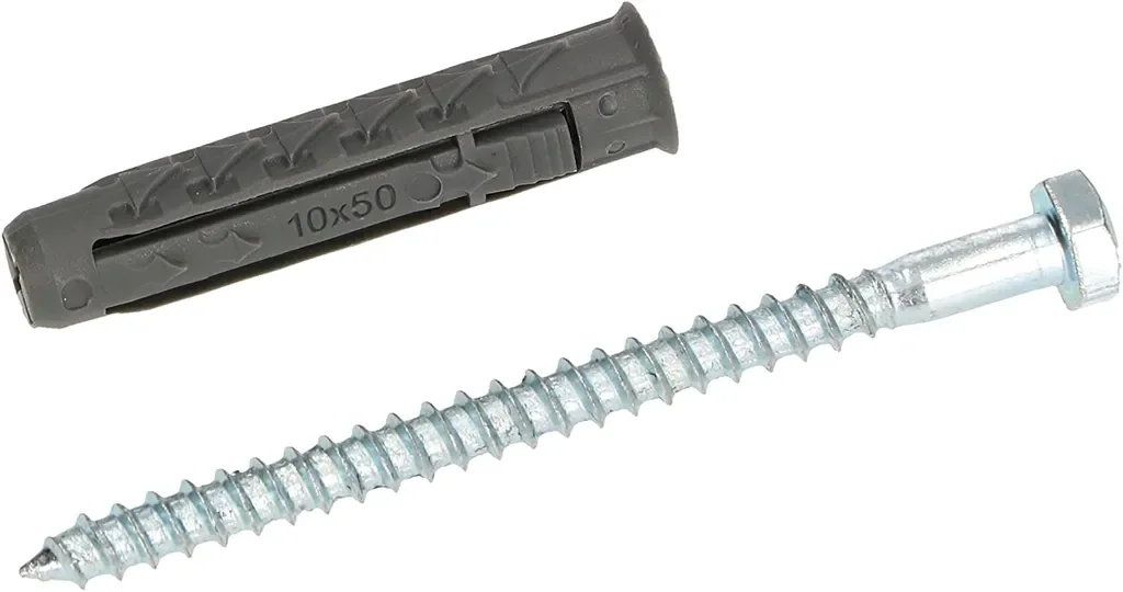 KOTARBAU Universaldübel mit Sechskantschraube 10x80 mm 15 Stk