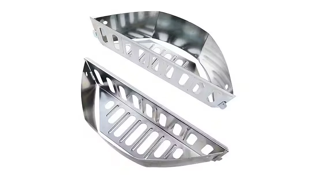 PRIMASTER Holzkohlekörbe Edelstahl 2-teilig Grillrosteinsatz Premium
