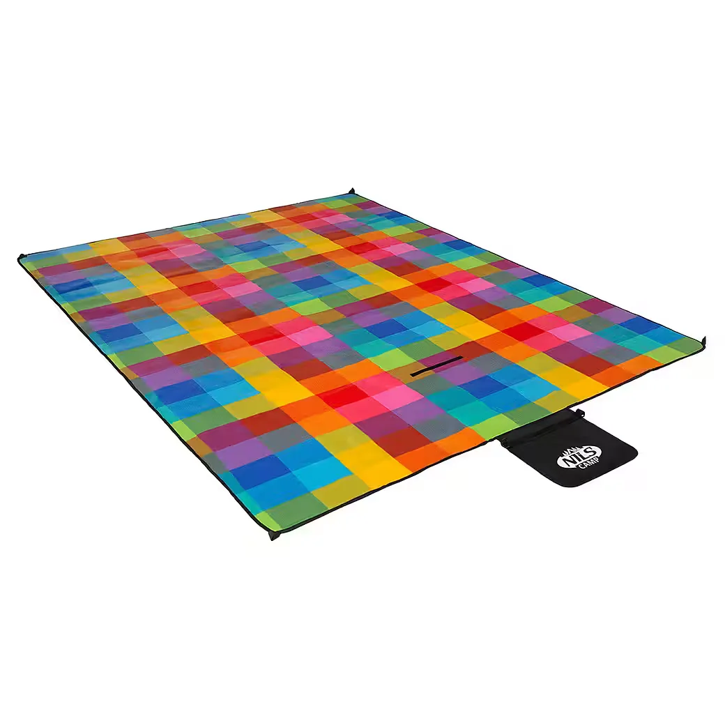 NILS CAMP Picknickdecke 250 x 200 cm Outdoor Decke Camping Strand