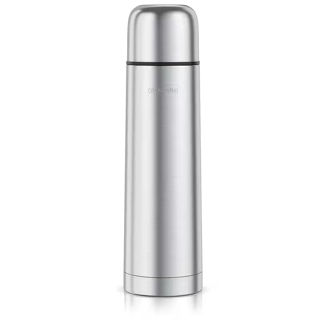 ARENDO Isolierflasche 0,75 L Edelstahl auslaufsicher Thermoflasche