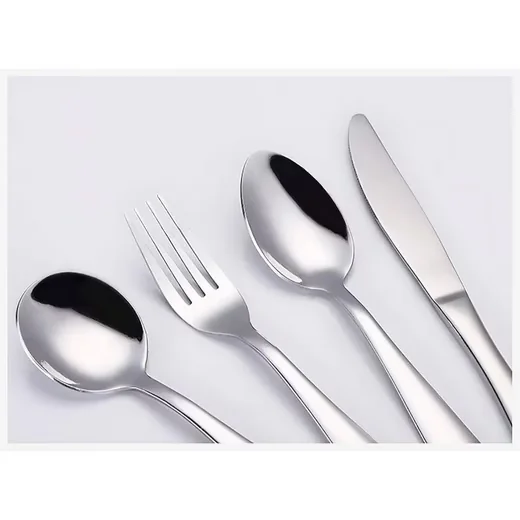LUXUSKOLLEKTION Kinderbesteck 4-teilig Edelstahl 18/10