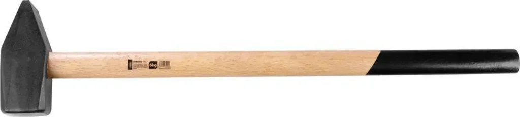 STREND PRO Vorschlaghammer HM131 6000 g Holzgriff 900 mm