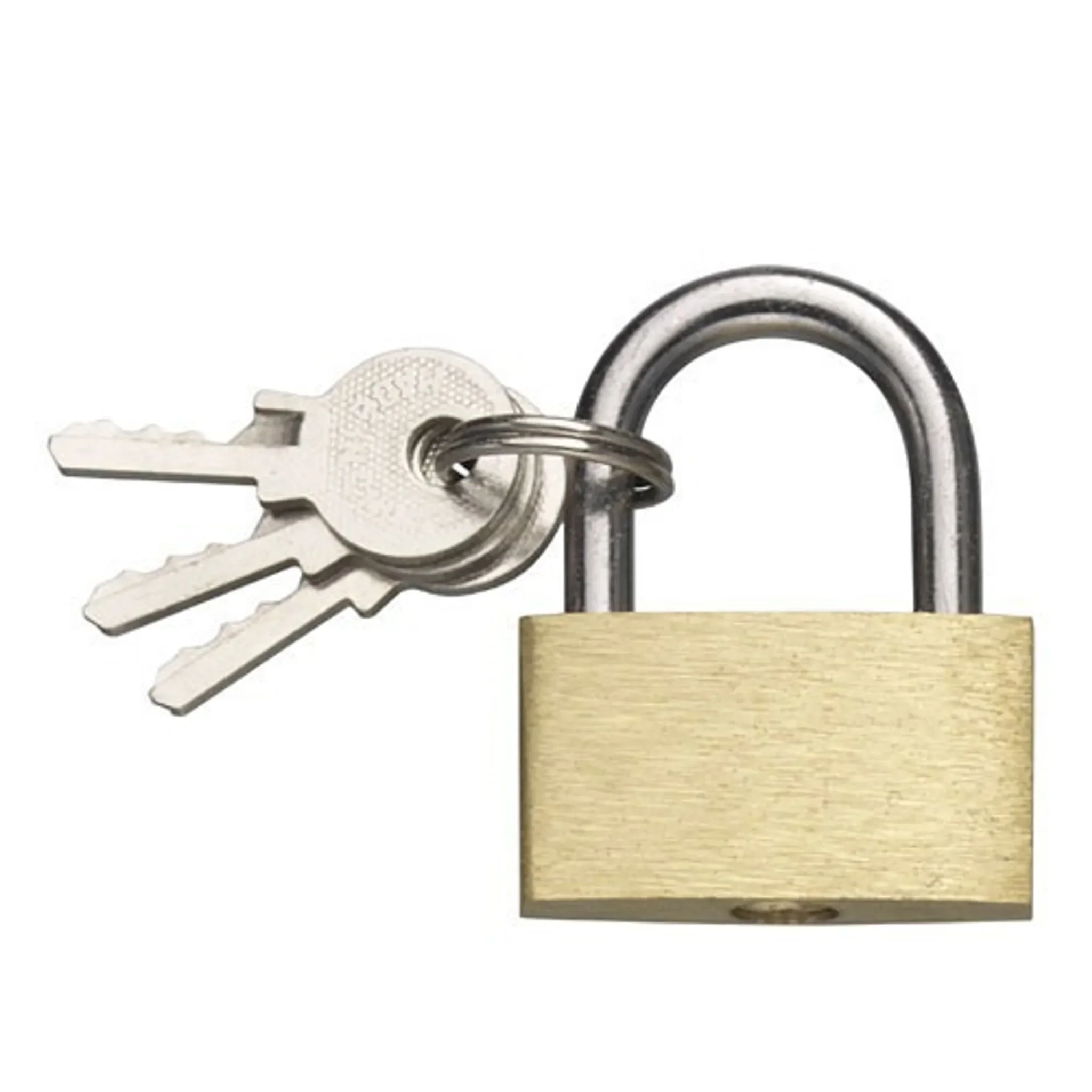 Vorhangschloss aus Messing – 50 mm