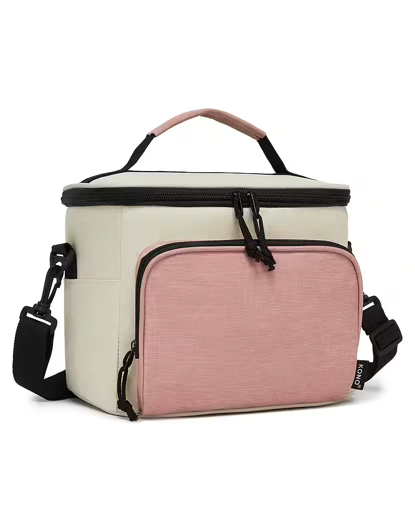 KONO Kühltasche 9L Picknicktasche Lunchtasche 26x17x21 cm