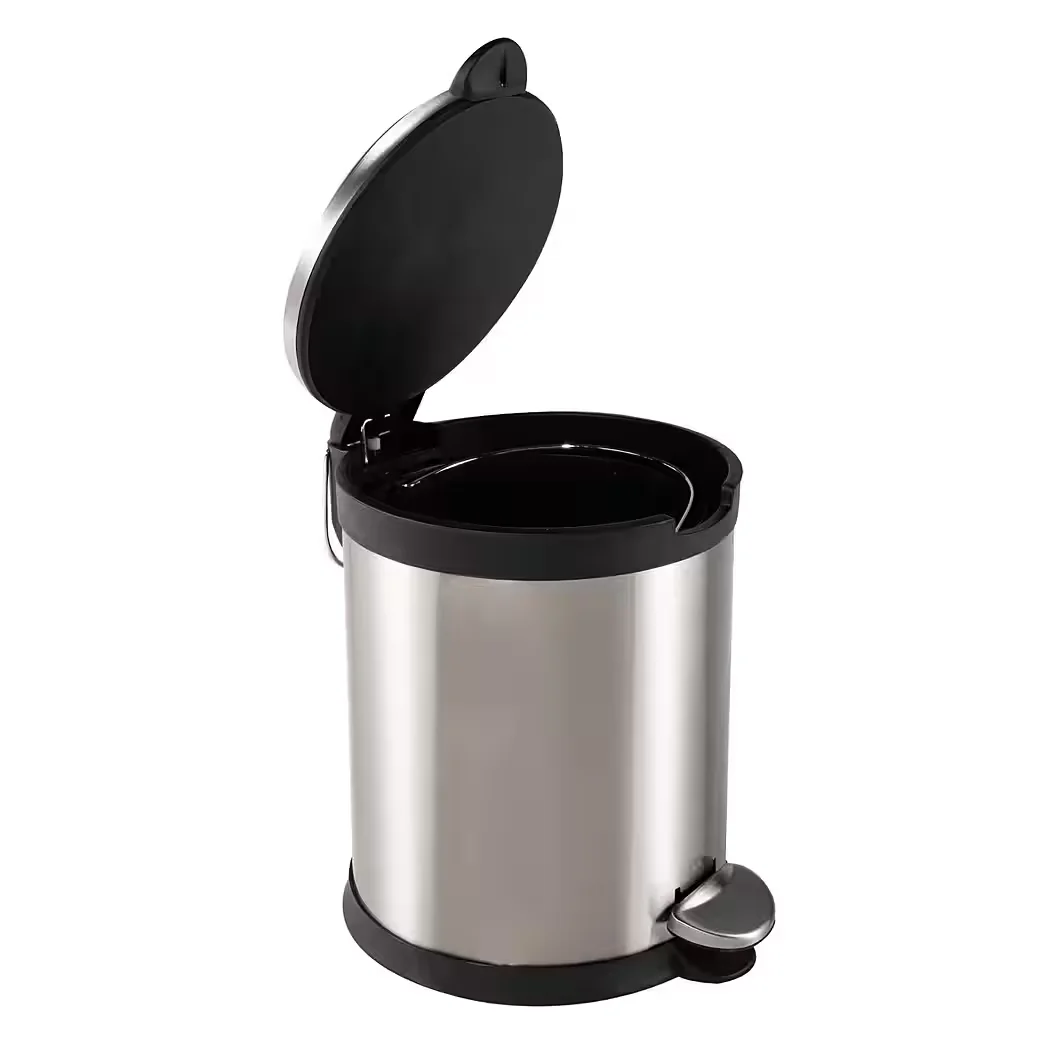 HTI-Living Kosmetikeimer Treteimer Jannik Edelstahl 3 Liter
