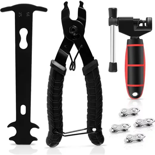 AFKSMILE Kettennieter & Kettenschlosszange Fahrrad Kettenwerkzeug Set
