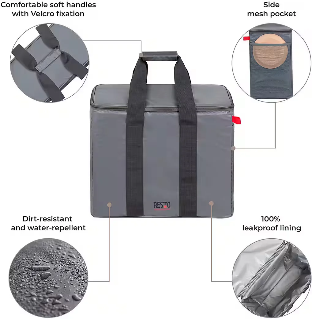 RESTO KITCHENWARE Polis Kühltasche faltbar Picknick Isoliertasche