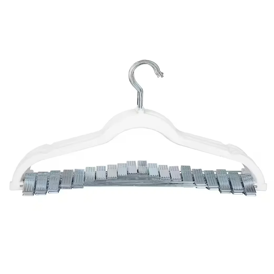 SVITA Kleiderbügel Anzugbügel mit Hosenclips