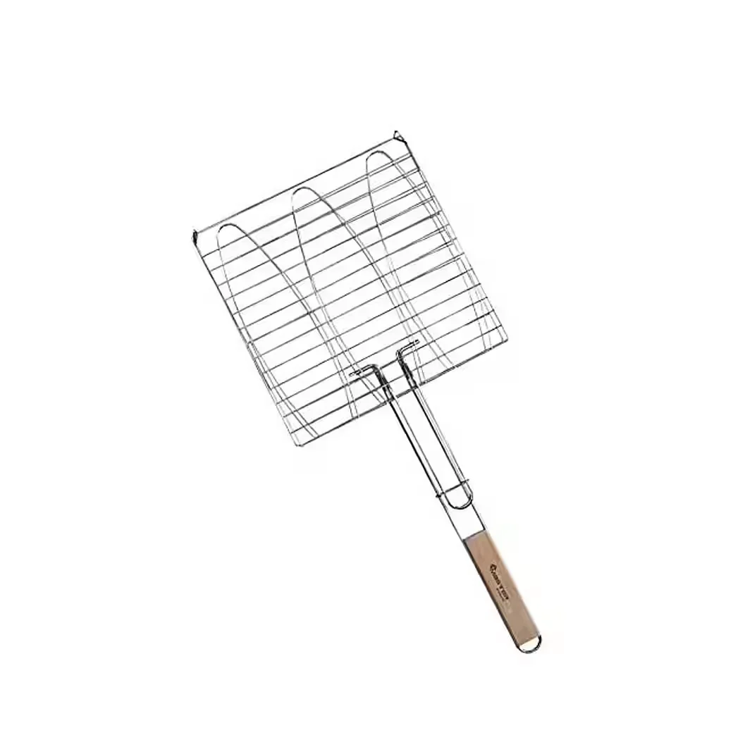 MASTER GRILL & PARTY Fischbräter MG282 3er Grillrost 28x28 cm