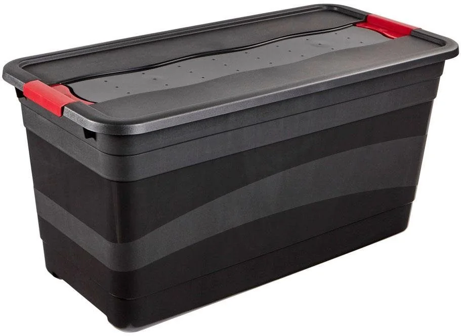 KEEEPER eckhart Transportbox 83 l mit Deckel Schiebeverschluss stabil