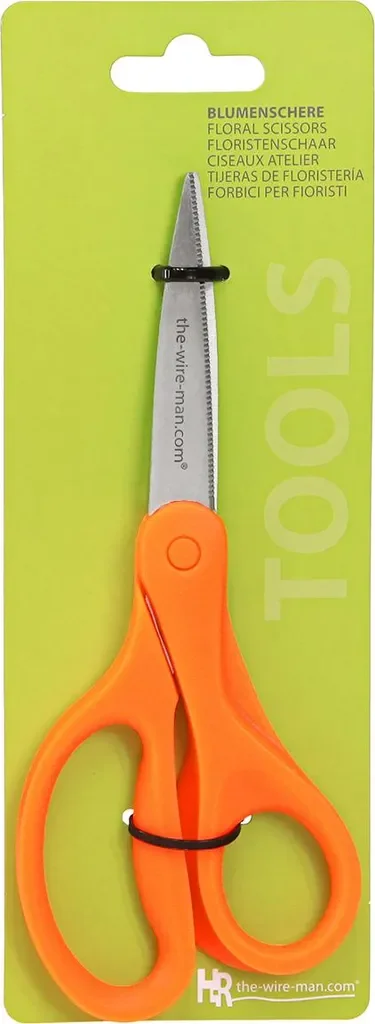 H und R GmbH Allzweckschere 20 cm Haushalt Büro Papier geriffelt