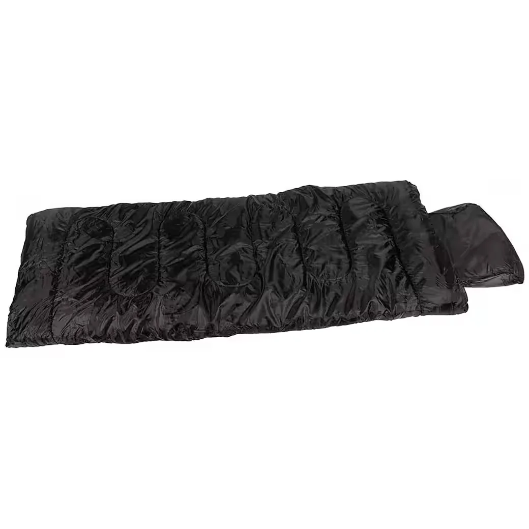 MFH Deckenschlafsack Israel Pilotenschlafsack schwarz zweilagig