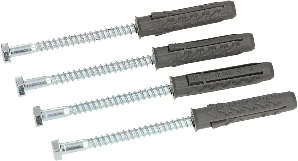 KOTARBAU Universaldübel mit Sechskantschraube 10x80 mm 15 Stk