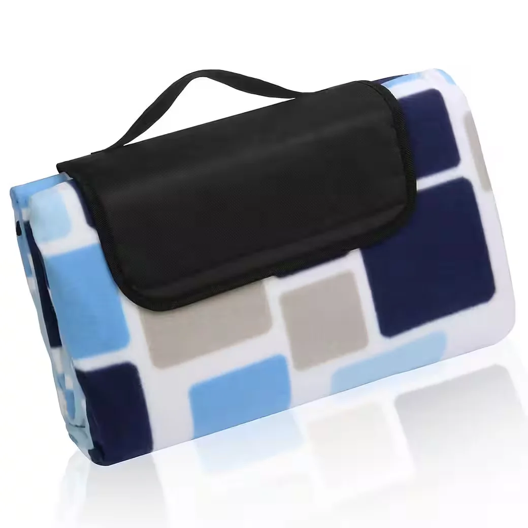 YOURGEAR Picknickdecke Cube XL 200x200 wasserdicht isoliert Fleece