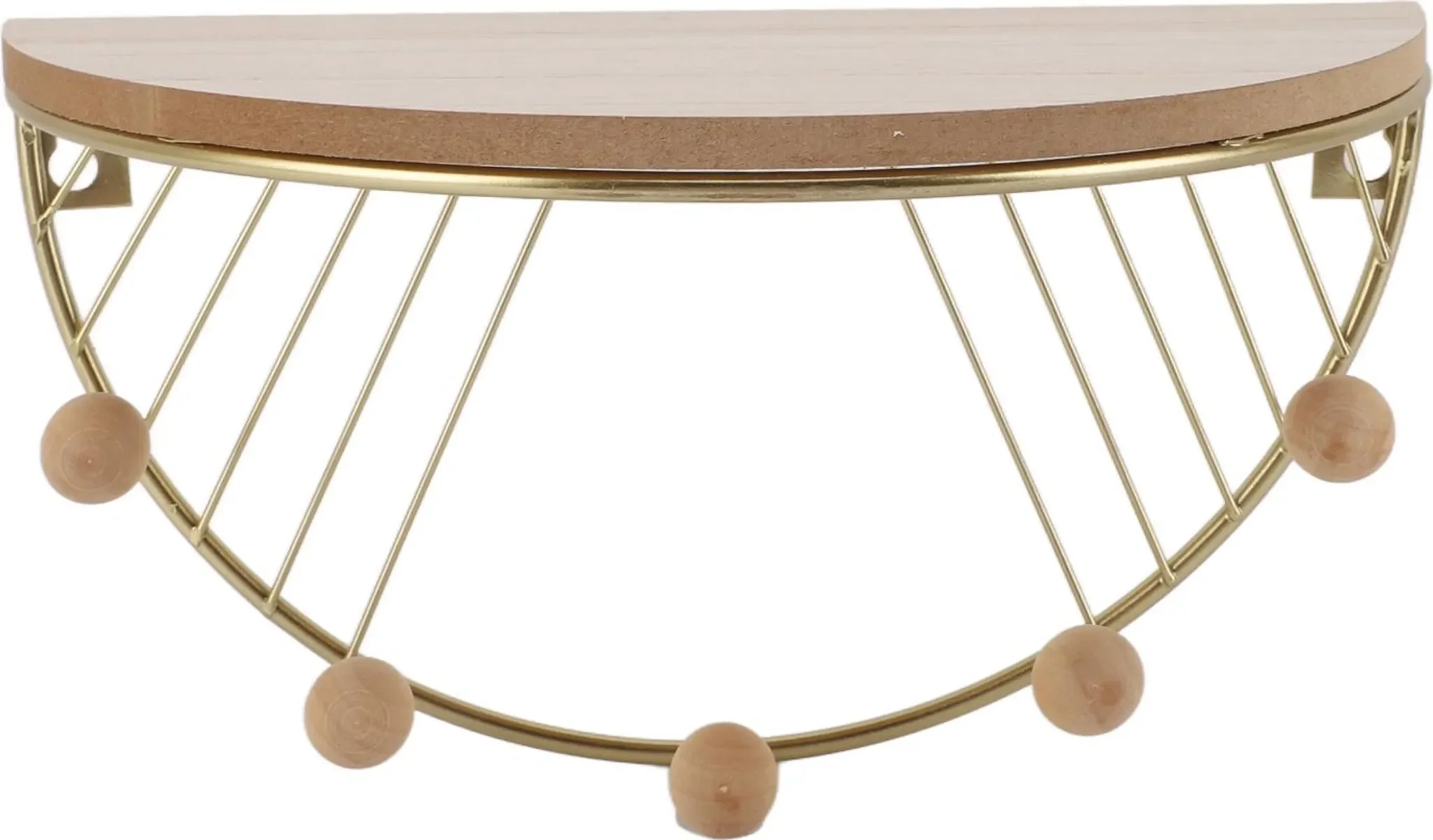 Modernes Wandregal – Fächerförmig & Strukturiert