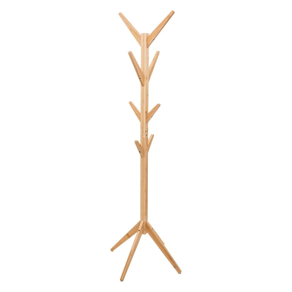 5FIVE SIMPLY SMART Garderobenständer TREE Bambus 8 Haken 178 cm Flur