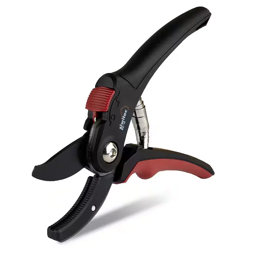 SIWITEC Amboss Gartenschere SG-10 Baumschere für hartes Holz