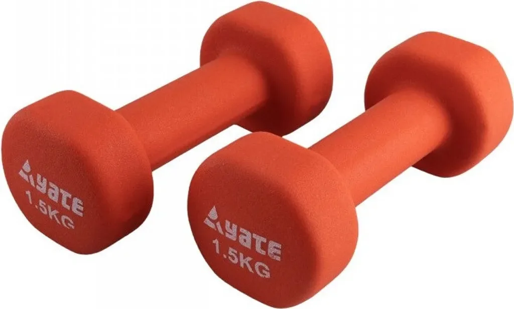 YATE Neopren Hanteln 1,5 kg Paar Kurzhanteln Fitness